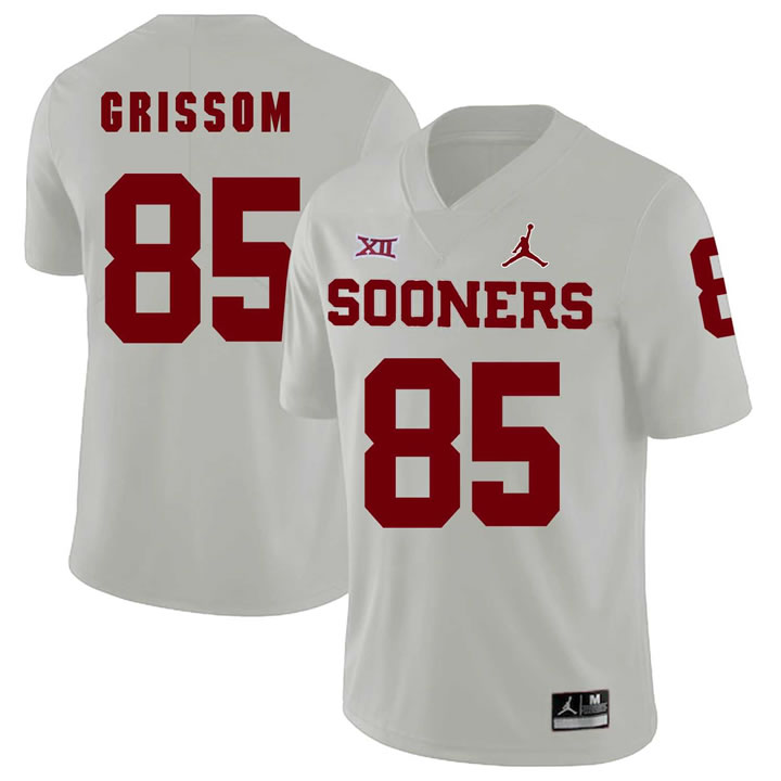 Oklahoma Sooners 85 Geneo Grissom White College Football Jersey Dzhi,We sell and wholesale Oklahoma Sooners 85 Geneo Grissom White College Football Jersey Dzhi on line form chian!